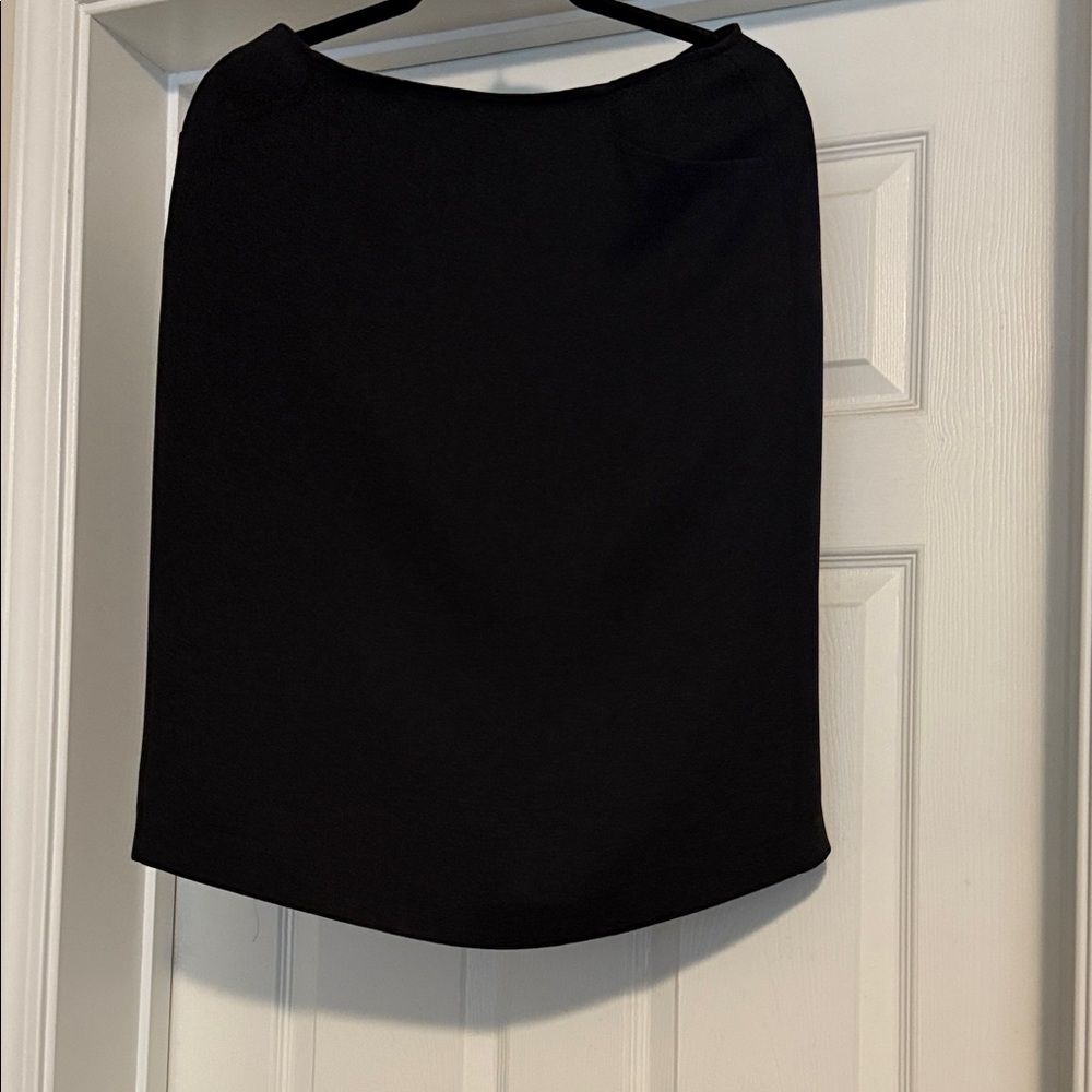 Jones New York Classic Black Pencil Skirt